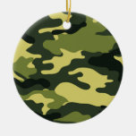 Green camouflage Ornament