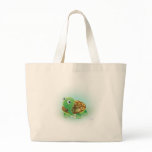 Green cartoons turtle bags