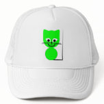 Green Cat hats