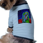 Green Chair Woman by Piliero Pet T Shirt