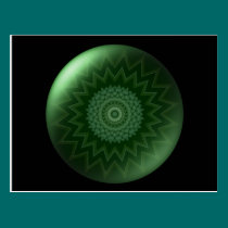 Green Chakra Postcard postcards