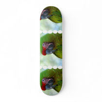 Green Cheek Conure Skateboard