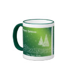Green Christmas Mug