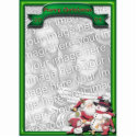 Green Christmas Photo Frame Sculpture photo sculptures