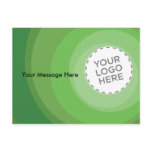 Green Circles Postcards