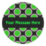 Green Circles stickers