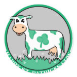 Green Cow stickers