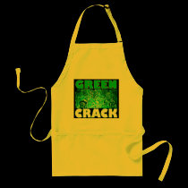GREEN CRACK aprons