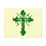 Green Cross Postcard