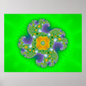 Green Cross (Print)
