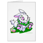 Green Cybunny racing through neggs cards