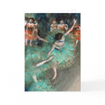 Green Dancer (Danseuse Verte) Edgar Degas cards