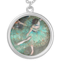 Green Dancer (Danseuse Verte) Edgar Degas Pendants