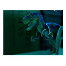 Green Dino Postcards