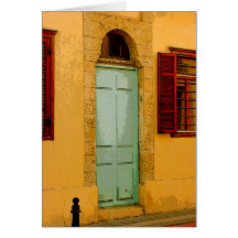 Green Door Card