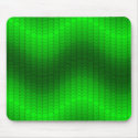 Green dot wave mousepads