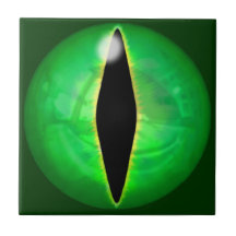 Green Dragon Eye Tile