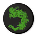 Green Dragon Herensuge Magnet