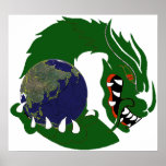 Green Dragon LIGHT Poster