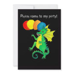 Green Dragon Party Invitation