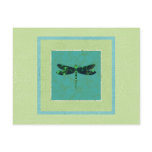Green Dragonfly postcards