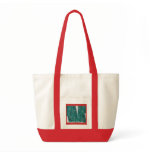 Green Dragonfly Tote bags