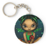 "Green Dragonling" Keychain
