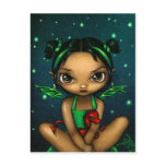 "Green Dragonling" Postcard