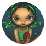 "Green Dragonling" Sticker