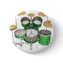 Green Drum Kit: