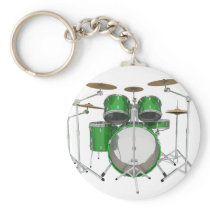Green Drum Kit: