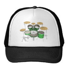 Green Drum Kit: Trucker Hat