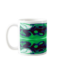 Green Earth Abstract Coffee Mug