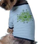 Green Earth Flower pet clothing