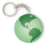 Green Earth Keychain
