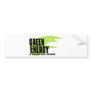 Green Energy is the Only Way Forward Bumper Stickers