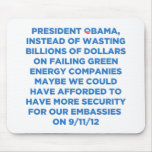 Green Energy Waste Mouse Pads