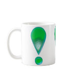 Green Exclamation Mark Mug
