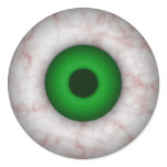 Green Eye Sticker