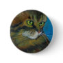 GREEN-EYED CAT (ARTWORK) PINS