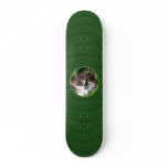 Green Eyed Cat Skateboard