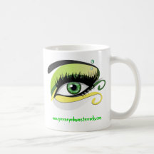 Green Eyed Monster Mug