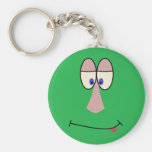 Green Face Keychain