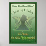 Green Fairy Absinthe (absinth) Poster posters