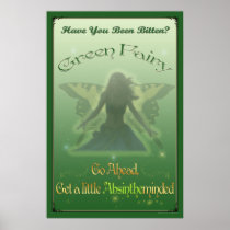 Green Fairy Absinthe (absinth) Poster
