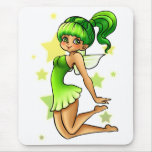 Green Fairy mousepads
