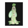Green Fairy Princess Postcard