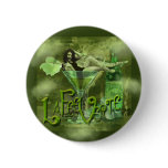 Green Fairy Splashy Collage I Pin