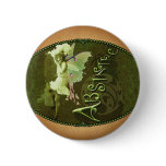 Green Fairy Splashy Collage III Pins