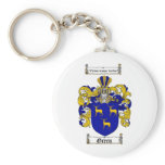 GREEN FAMILY CREST -  GREEN COAT OF ARMS keychains